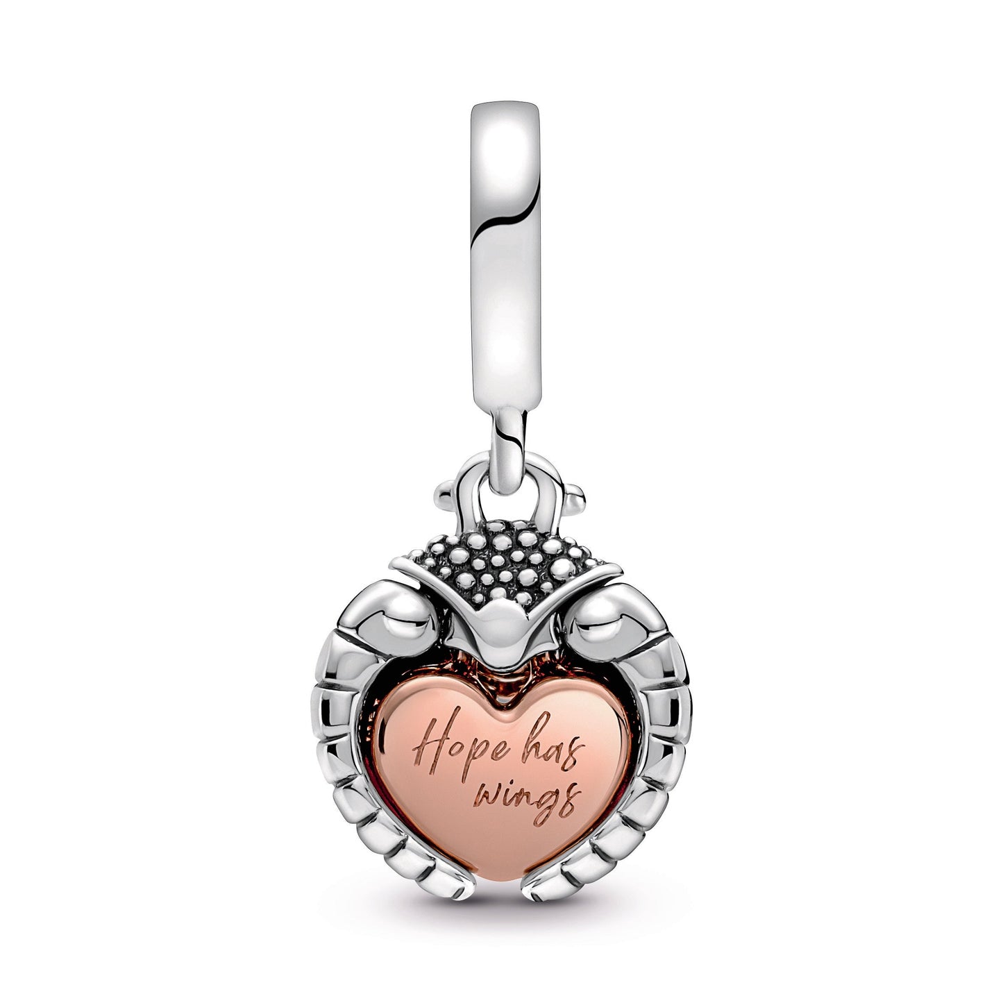 Pandora Club 2022 Ladybird & Heart Dangle Charm Premium Fashion Jewelry Gift Collection