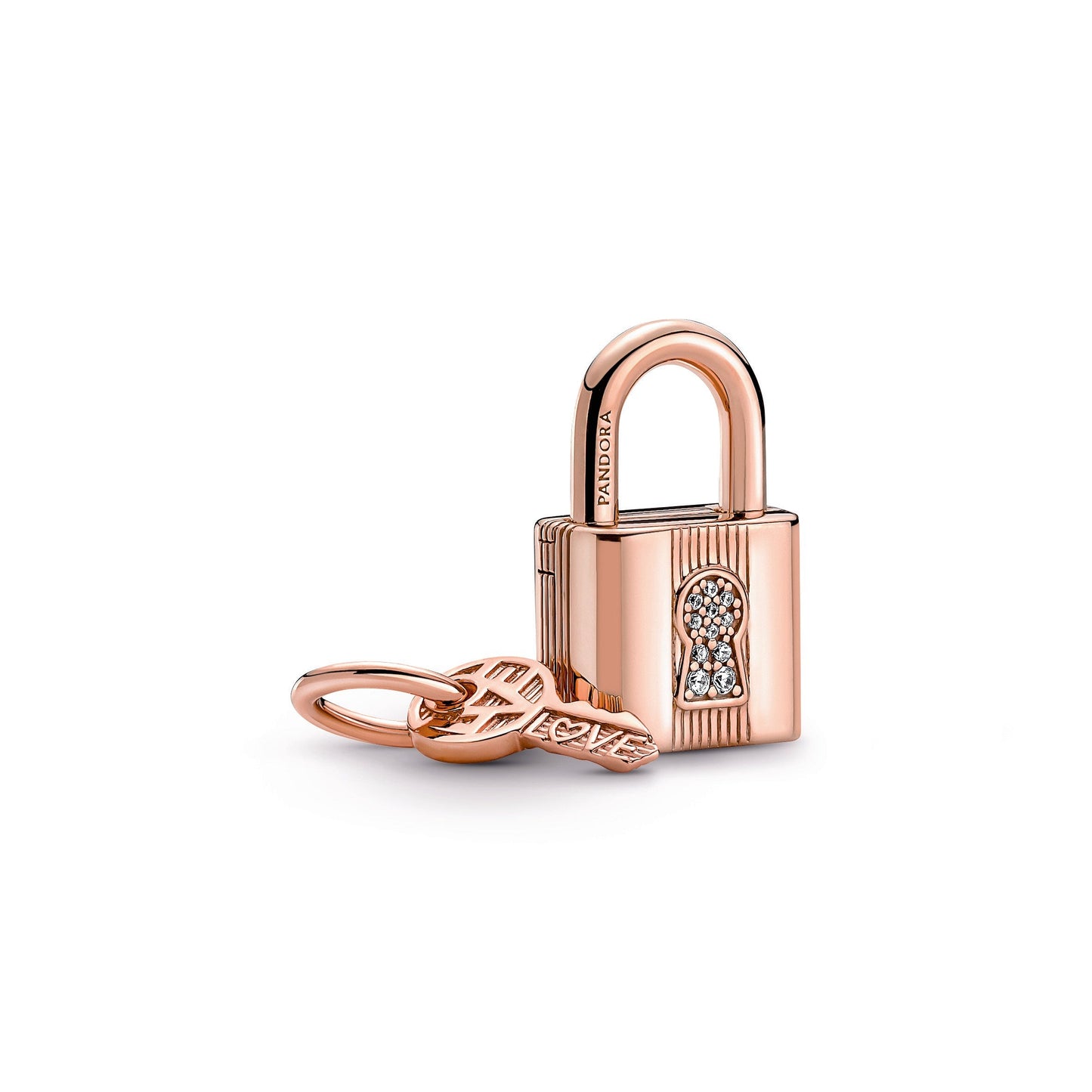 Padlock & Key Dangle Charm Premium Fashion Jewelry Gift Collection