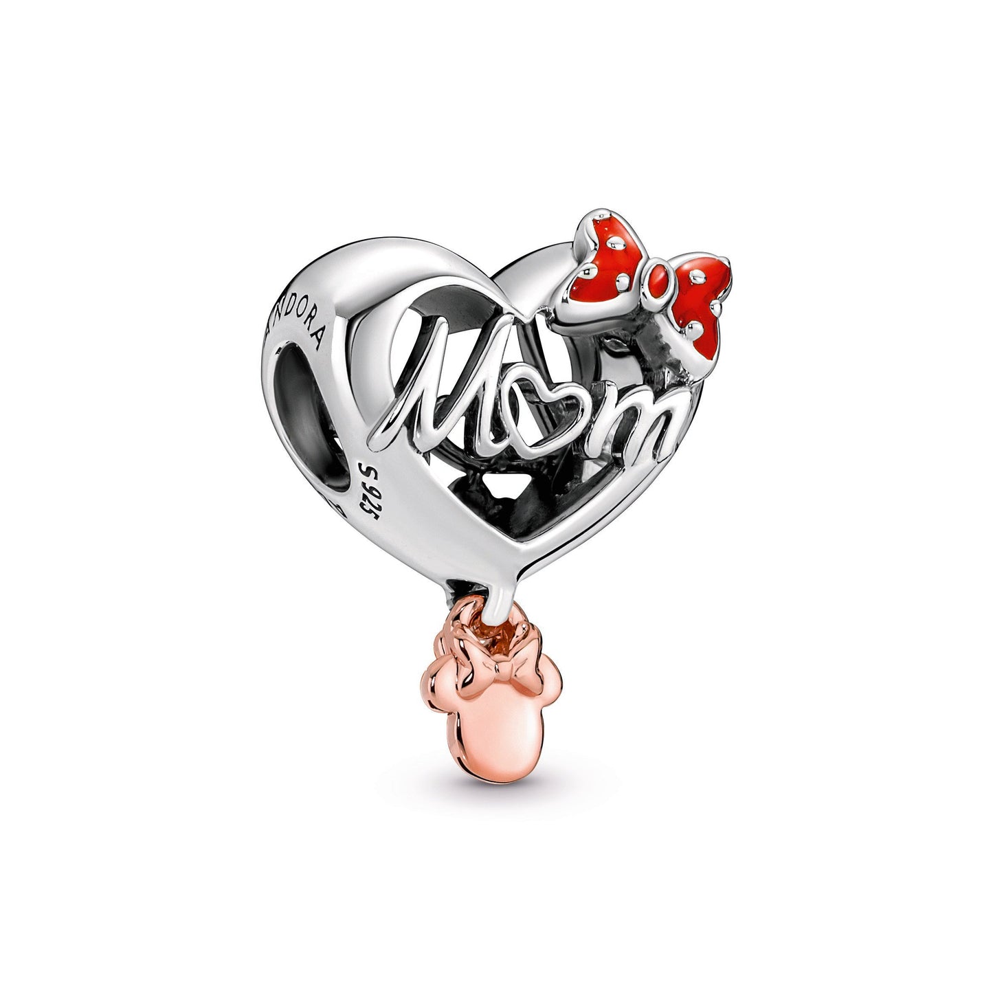 Disney Minnie Mouse Mum Heart Charm Premium Fashion Jewelry Gift Collection