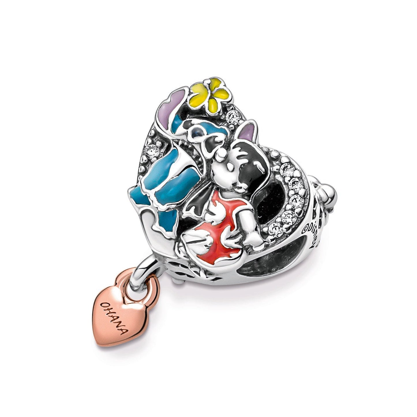 Disney Ohana Lilo & Stitch Inspired Charm Premium Fashion Jewelry Gift Collection