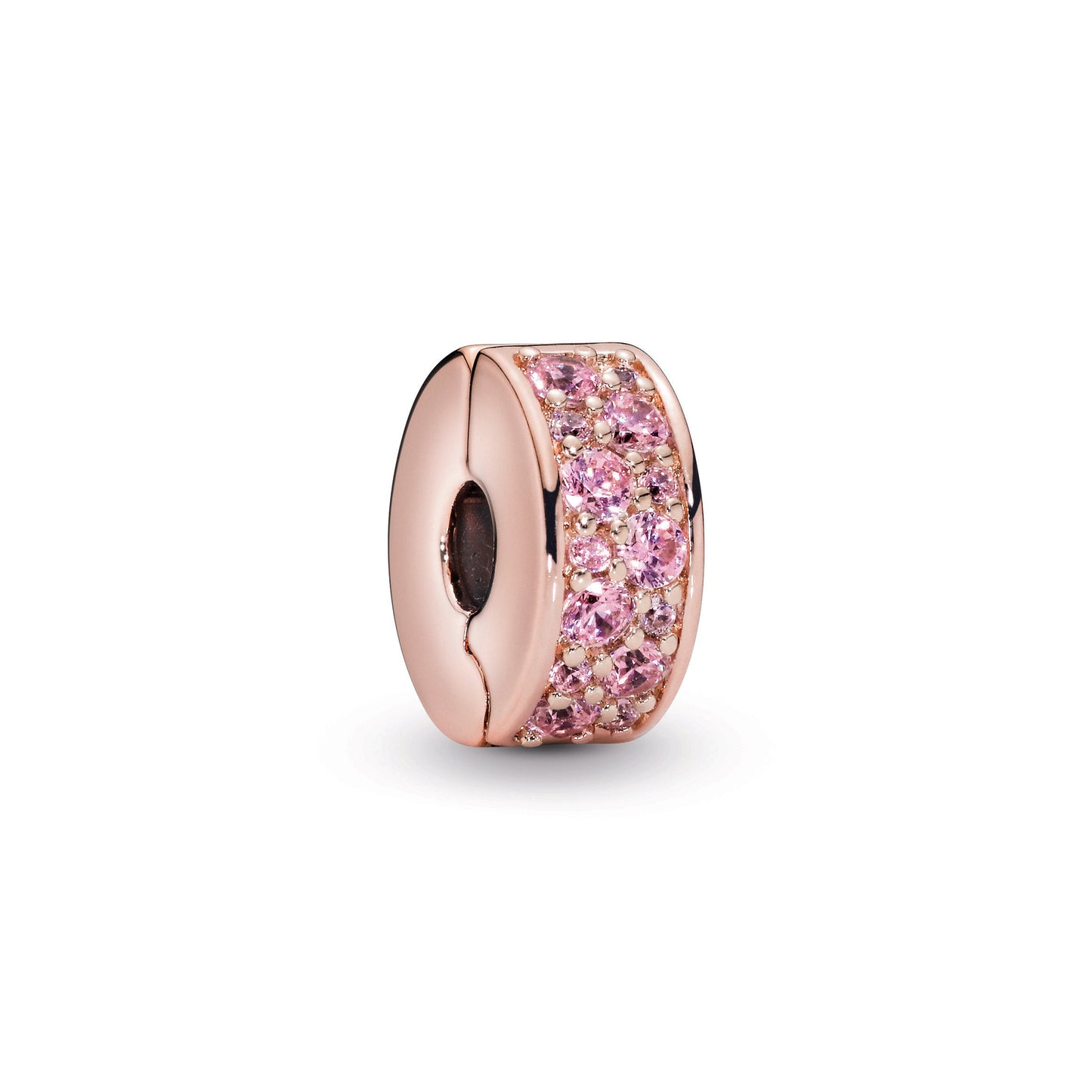 Pink Pavé Clip Charm Premium Fashion Jewelry Gift Collection
