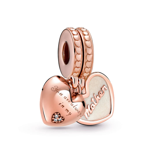 You're Always in My Heart Split Dangle Charm Premium Fashion Jewelry Gift Collection