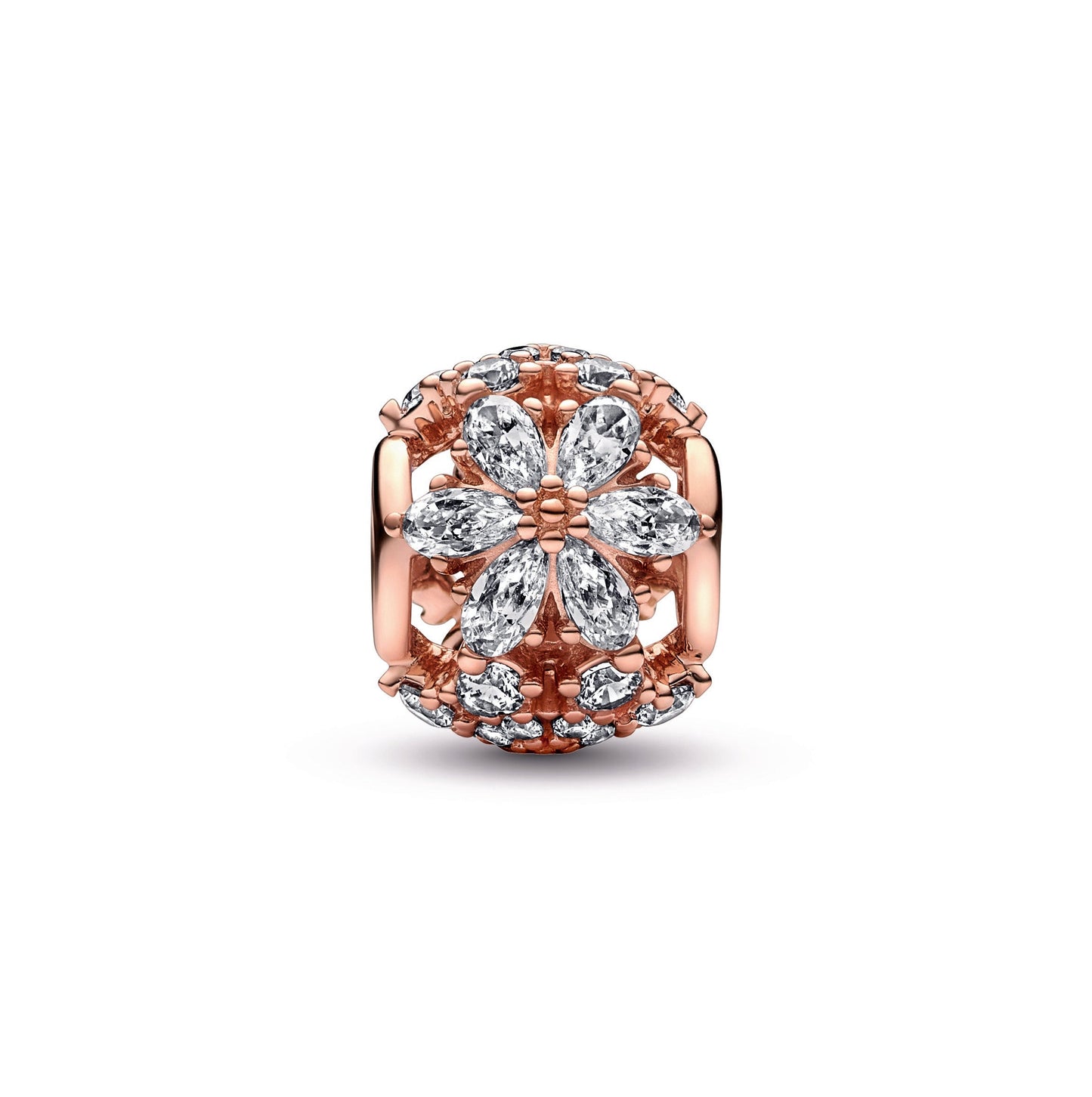 Sparkling Herbarium Cluster Round Charm Premium Fashion Jewelry Gift Collection