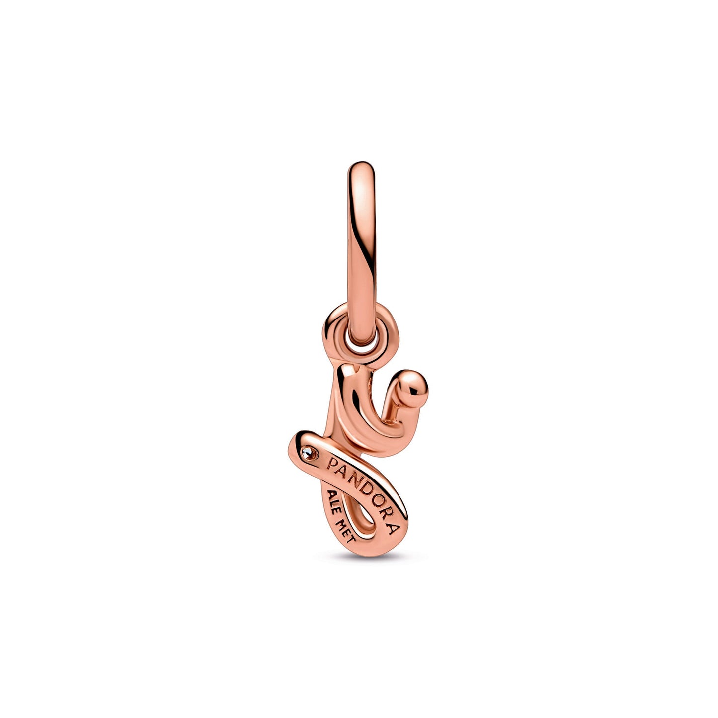Letter y Script Alphabet Dangle Charm Premium Fashion Jewelry Gift Collection