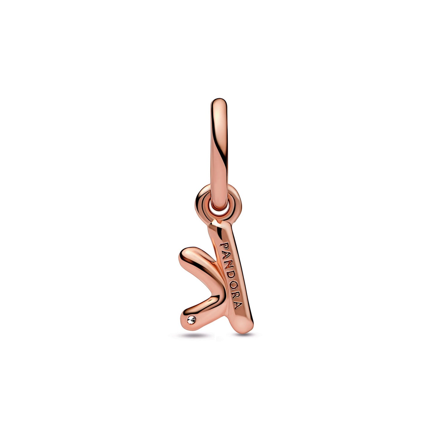 Letter k Script Alphabet Dangle Charm Premium Fashion Jewelry Gift Collection