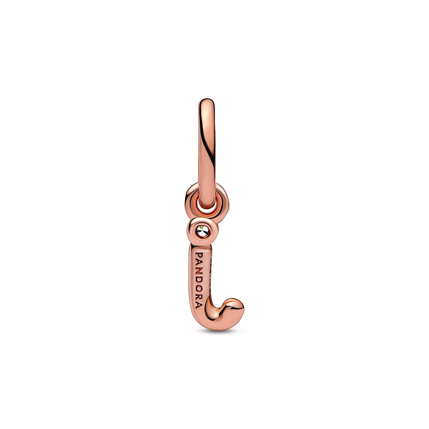 Letter j Script Alphabet Dangle Charm Premium Fashion Jewelry Gift Collection