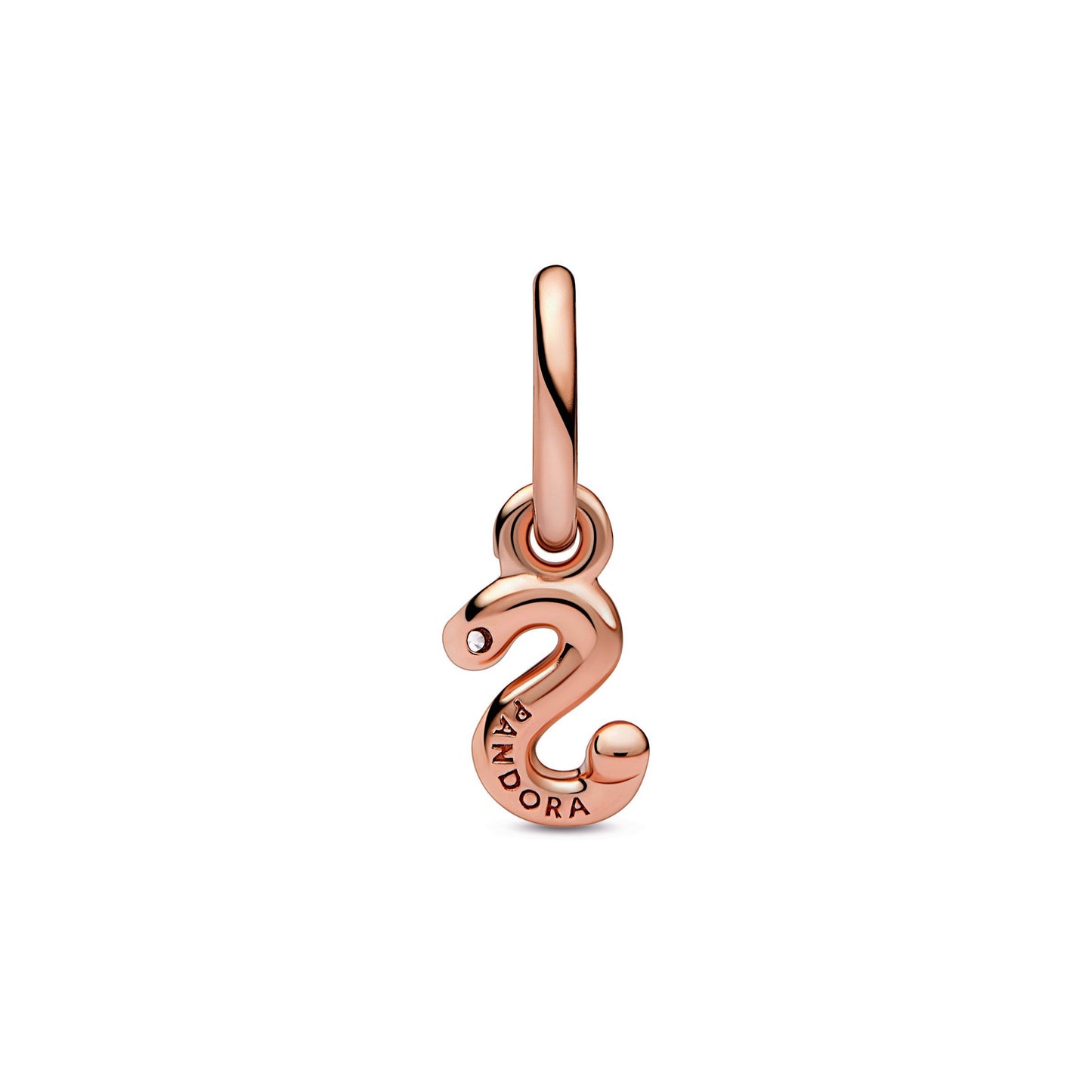 Letter s Script Alphabet Dangle Charm Premium Fashion Jewelry Gift Collection