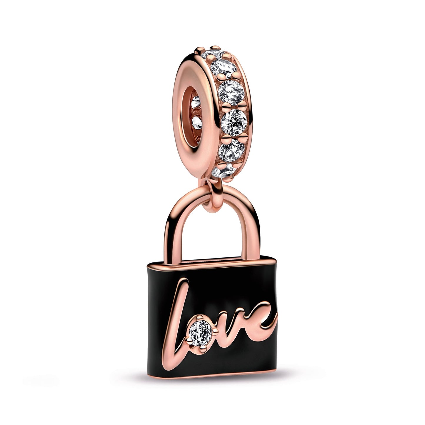 Love Padlock Dangle Charm Premium Fashion Jewelry Gift Collection