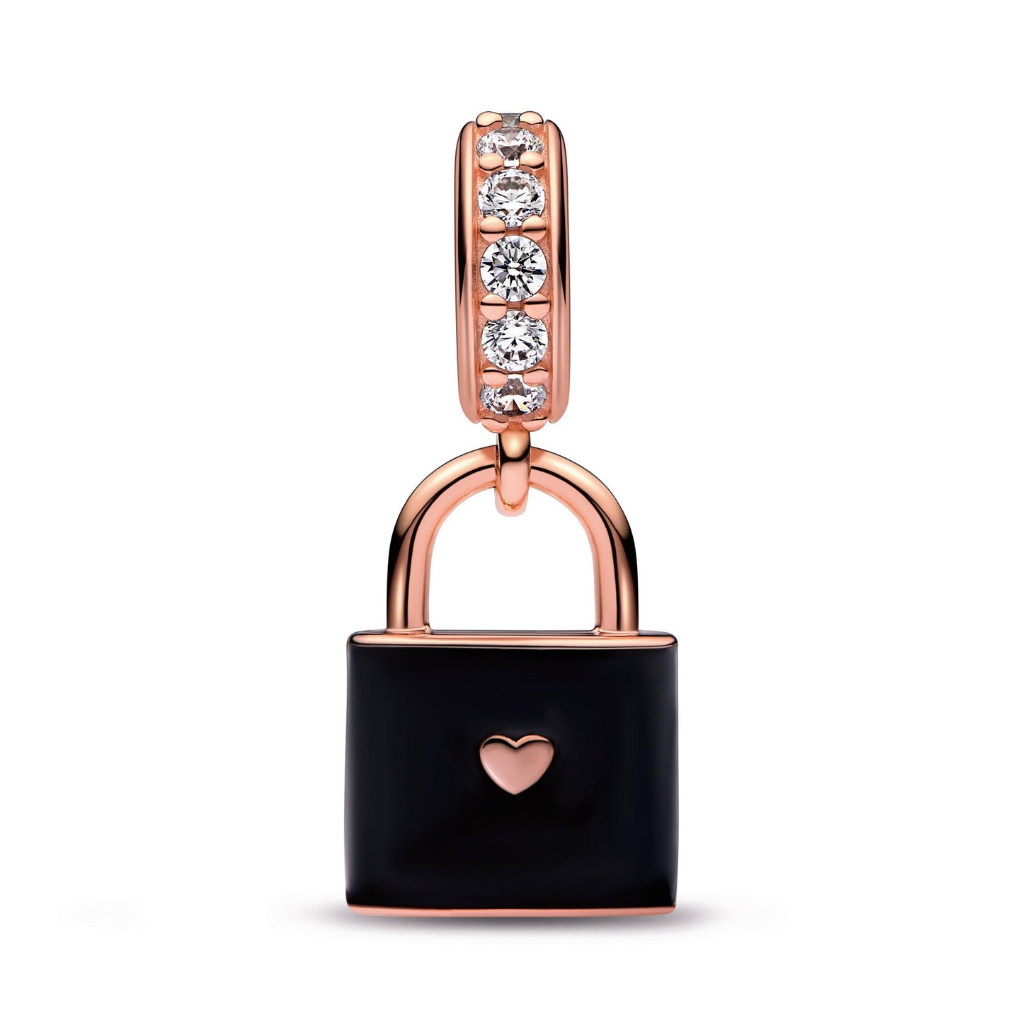 Love Padlock Dangle Charm Premium Fashion Jewelry Gift Collection