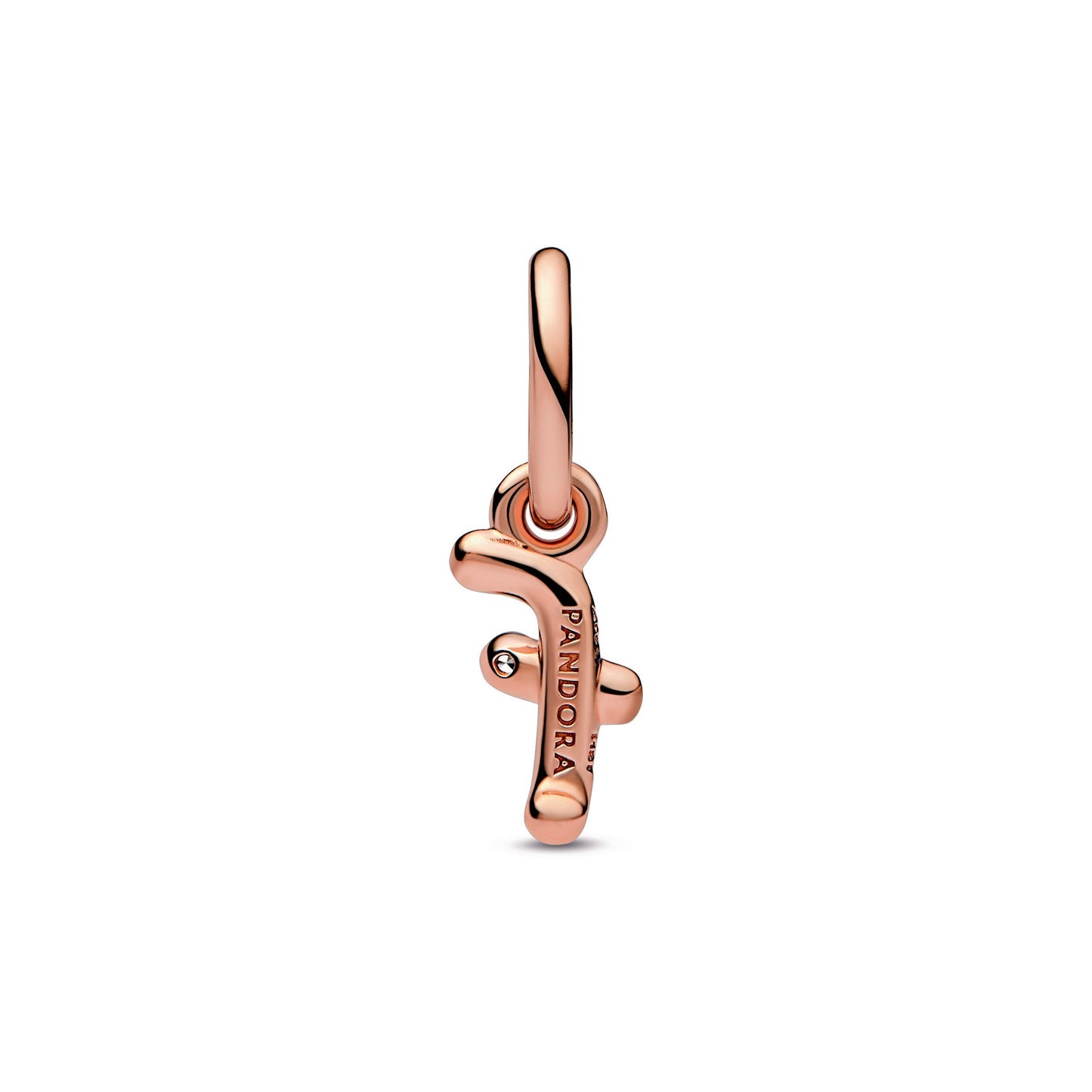 Letter f Script Alphabet Dangle Charm Premium Fashion Jewelry Gift Collection