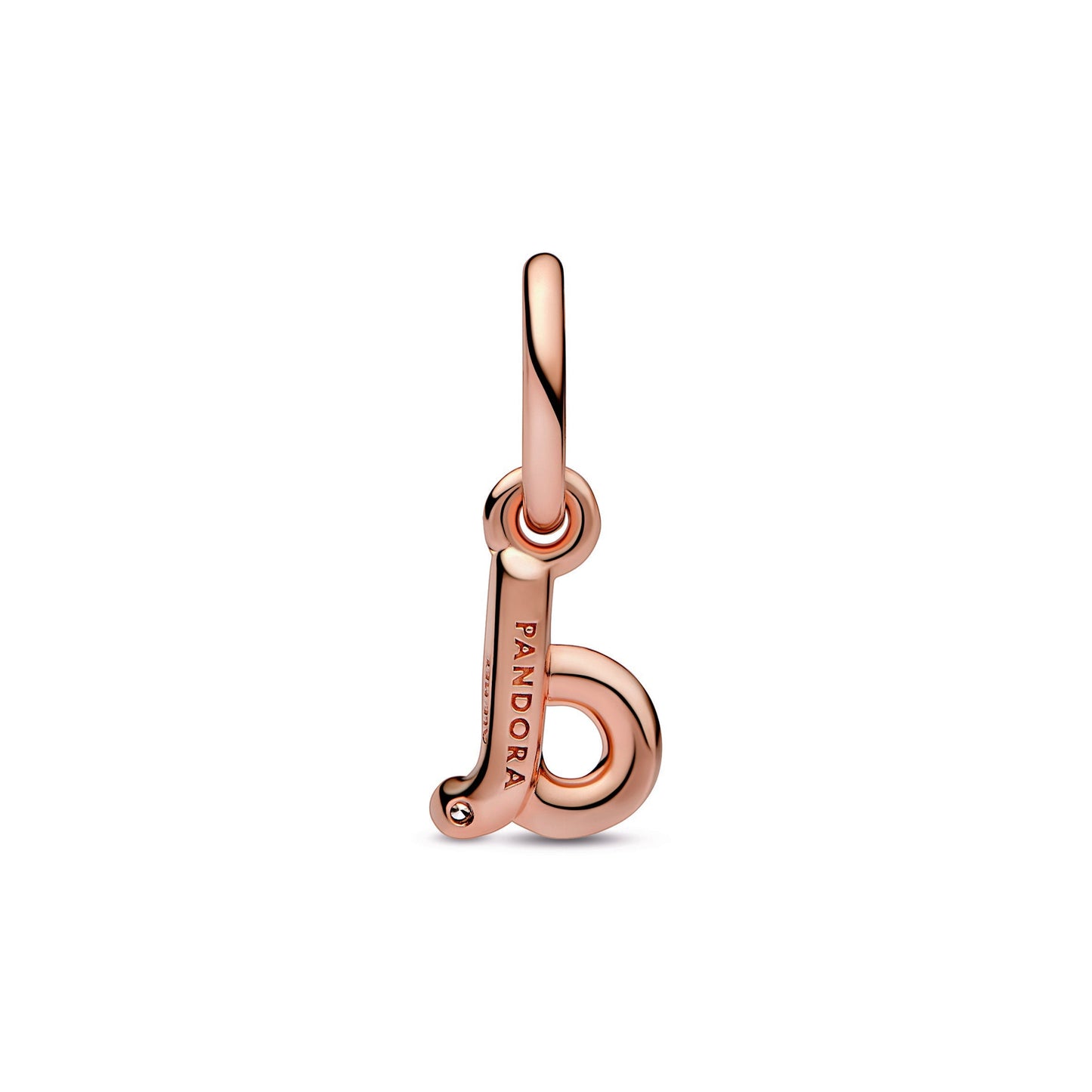 Letter d Script Alphabet Dangle Charm Premium Fashion Jewelry Gift Collection