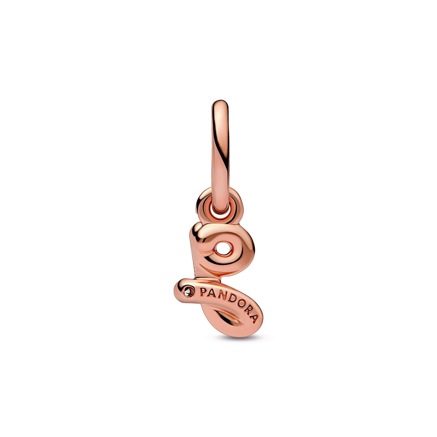 Letter g Script Alphabet Dangle Charm Premium Fashion Jewelry Gift Collection