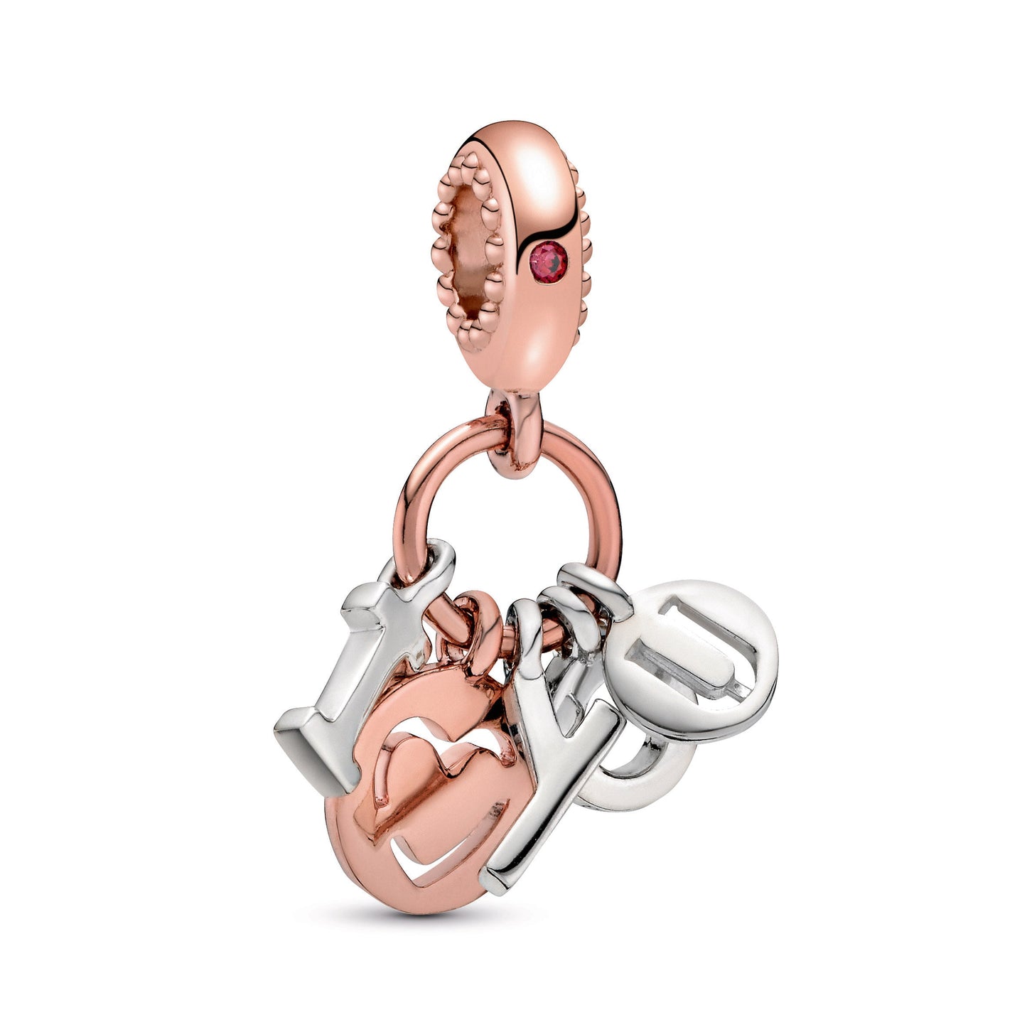 I Love You Letters Dangle Charm Premium Fashion Jewelry Gift Collection