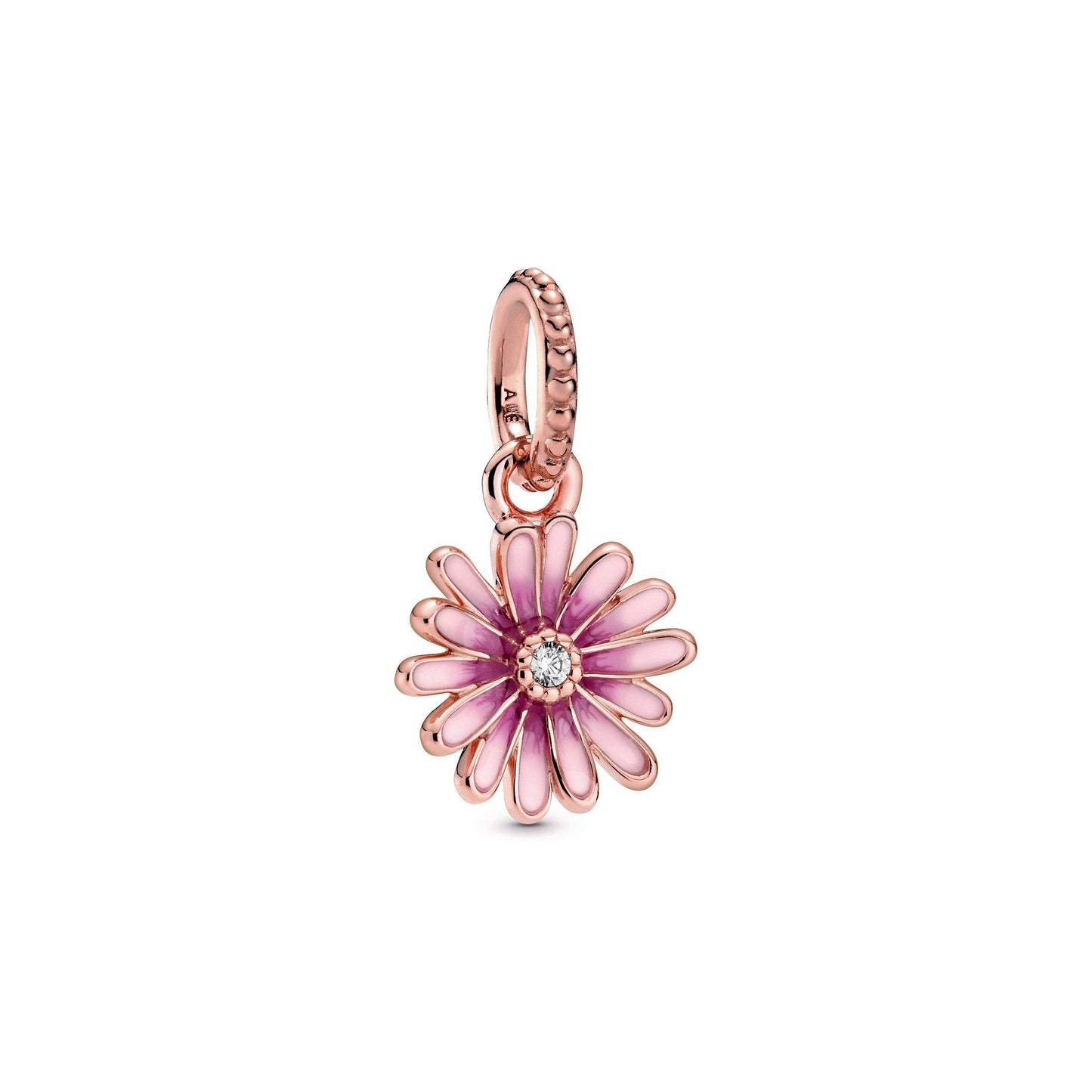 Pink Daisy Flower Dangle Charm Premium Fashion Jewelry Gift Collection