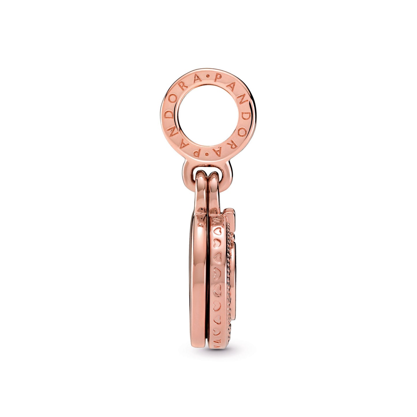 Sparkling Pavé Crown O Dangle Charm Premium Fashion Jewelry Gift Collection