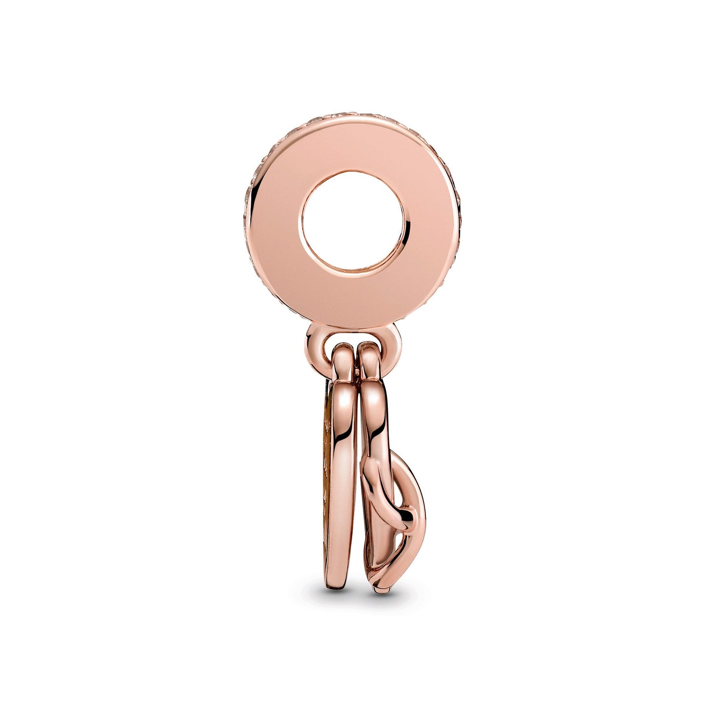 Love You Infinity Heart Dangle Charm Premium Fashion Jewelry Gift Collection