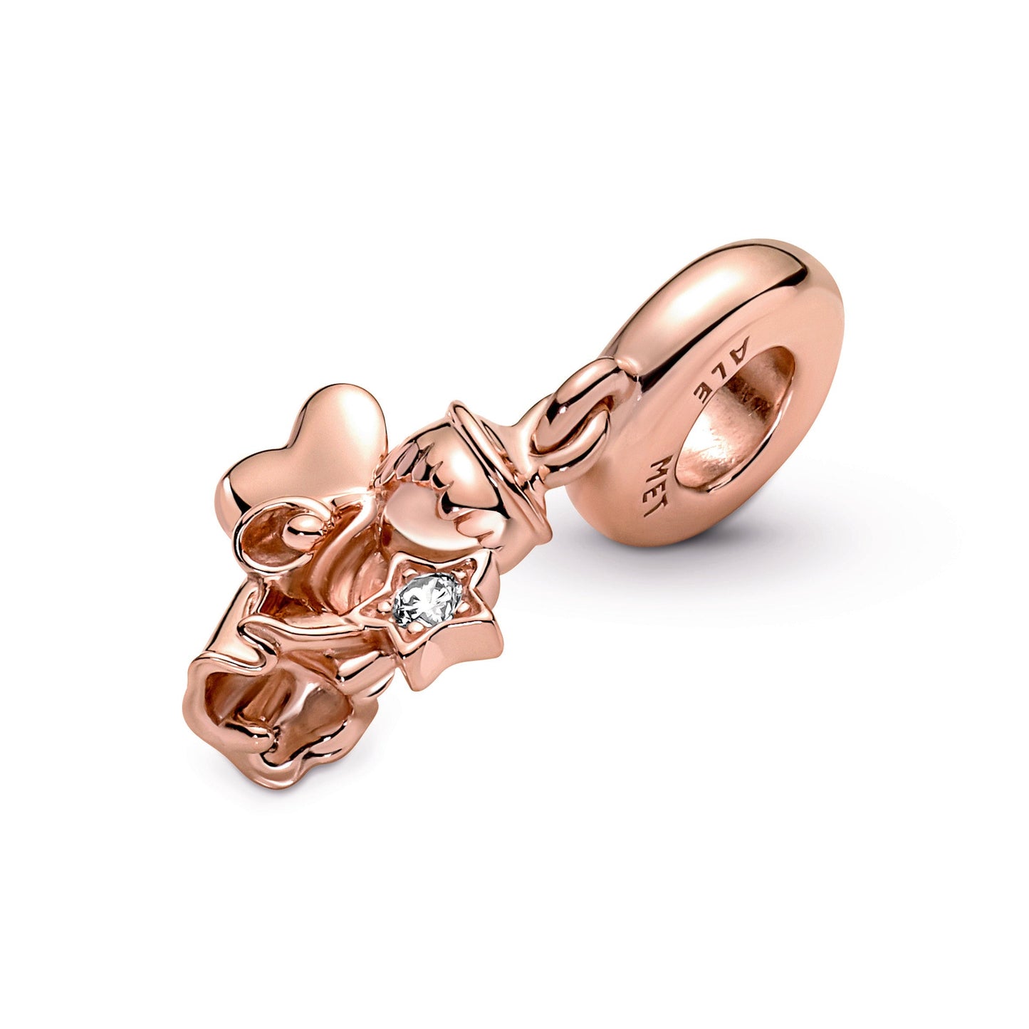 Heart Winged Angel Dangle Charm Premium Fashion Jewelry Gift Collection