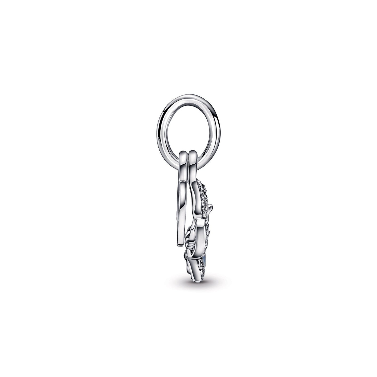 Blue Butterfly & Quote Double Dangle Charm Premium Fashion Jewelry Gift Collection