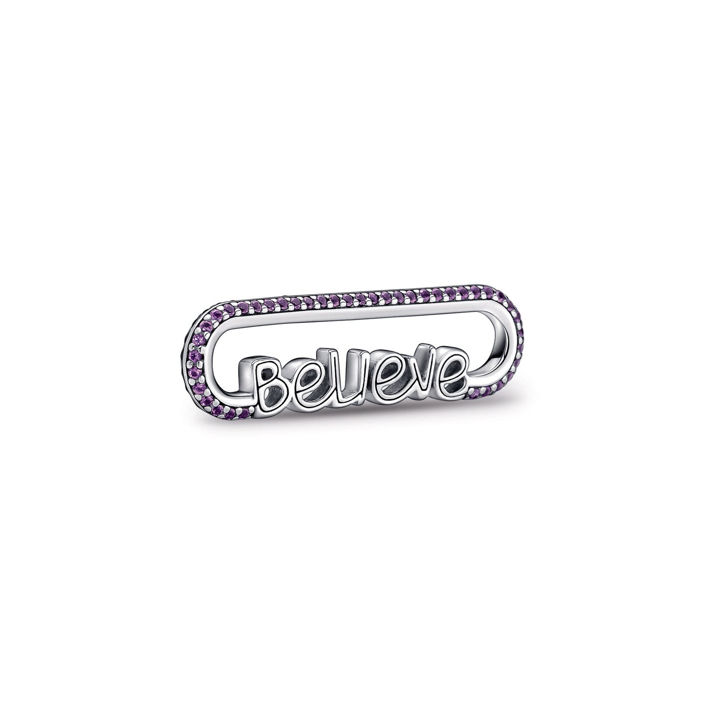 Pandora ME Styling Believe Word Link Premium Fashion Jewelry Gift Collection