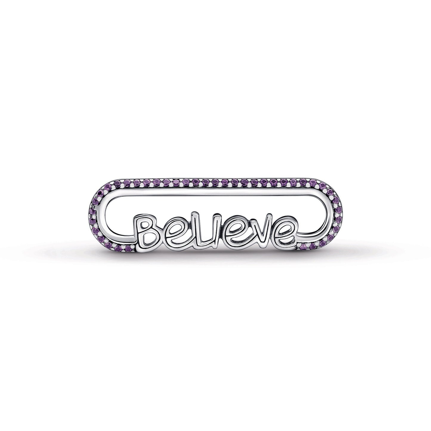 Pandora ME Styling Believe Word Link Premium Fashion Jewelry Gift Collection