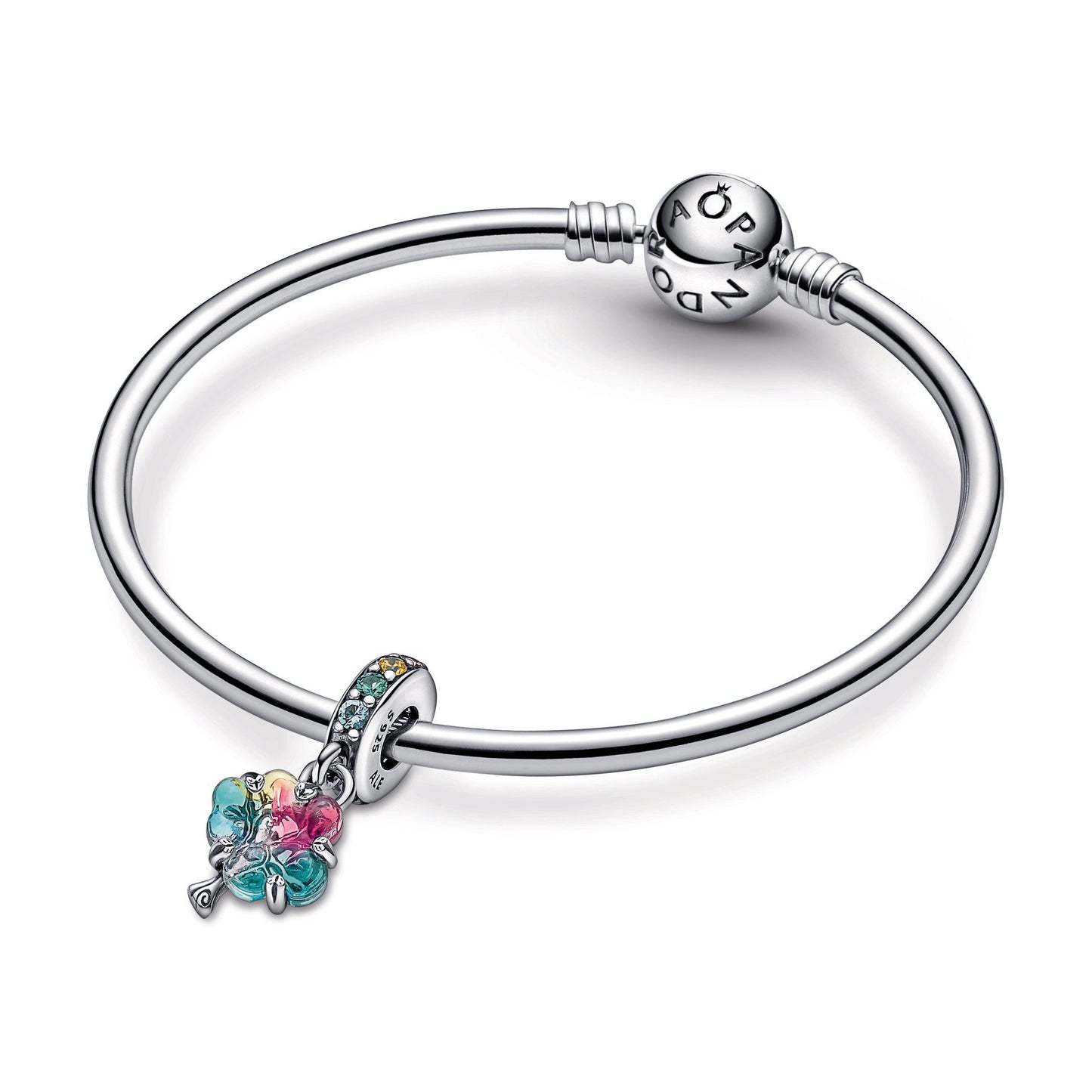 Togetherness Tree Murano Glass Dangle Charm Premium Fashion Jewelry Gift Collection