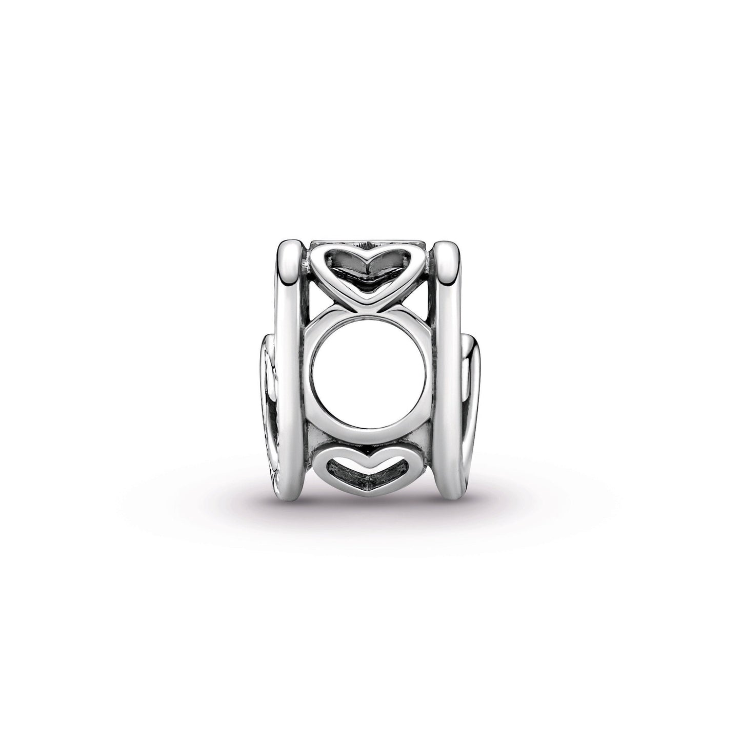 Entwined Infinite Hearts Charm Premium Fashion Jewelry Gift Collection
