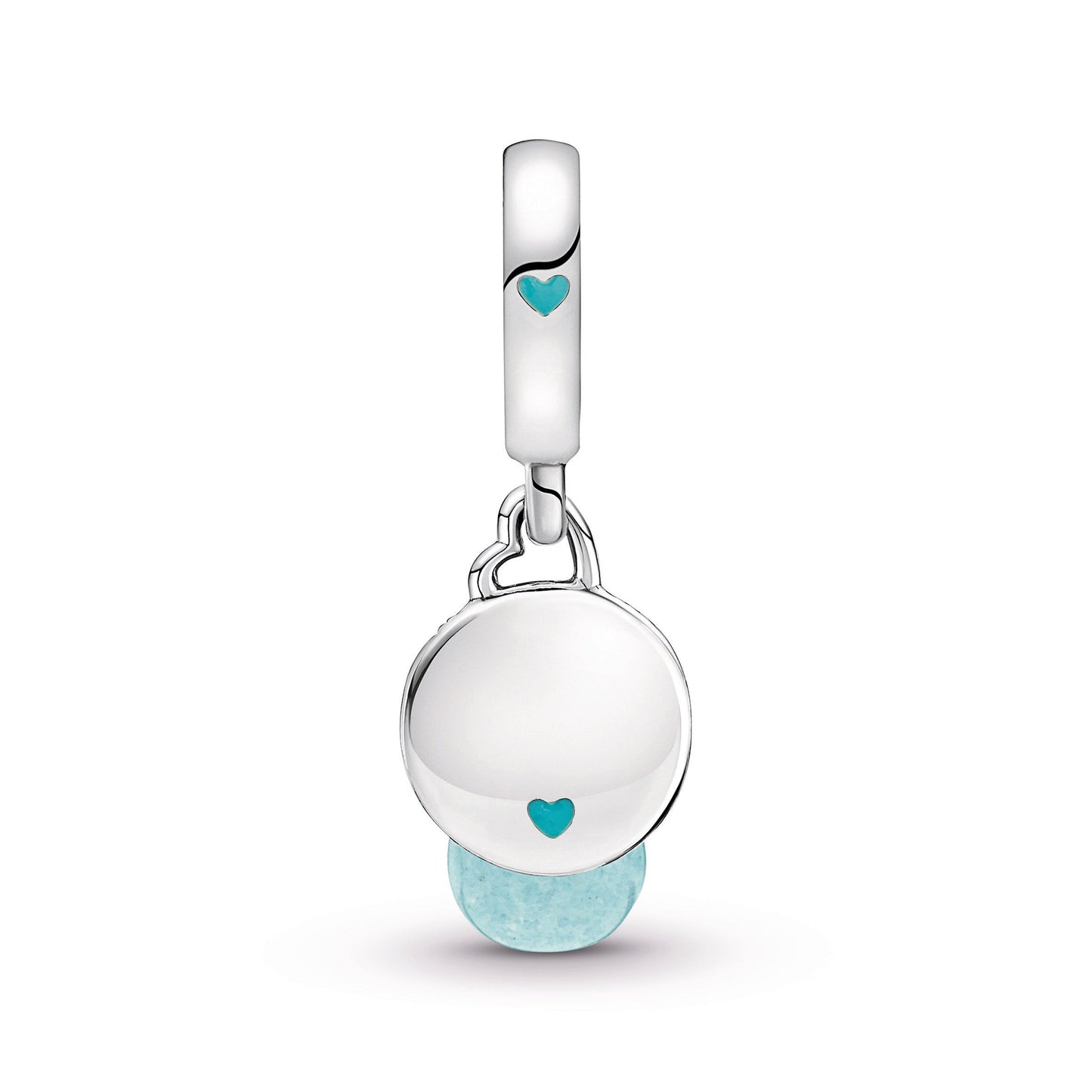 Glow-in-the-dark Lightbulb Double Dangle Charm Premium Fashion Jewelry Gift Collection