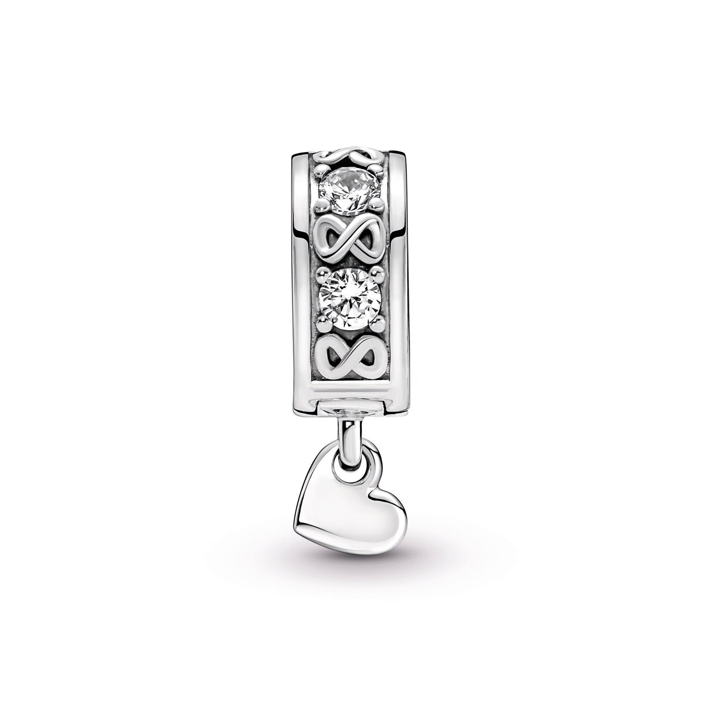 Family Always Pavé Clip Charm Premium Fashion Jewelry Gift Collection