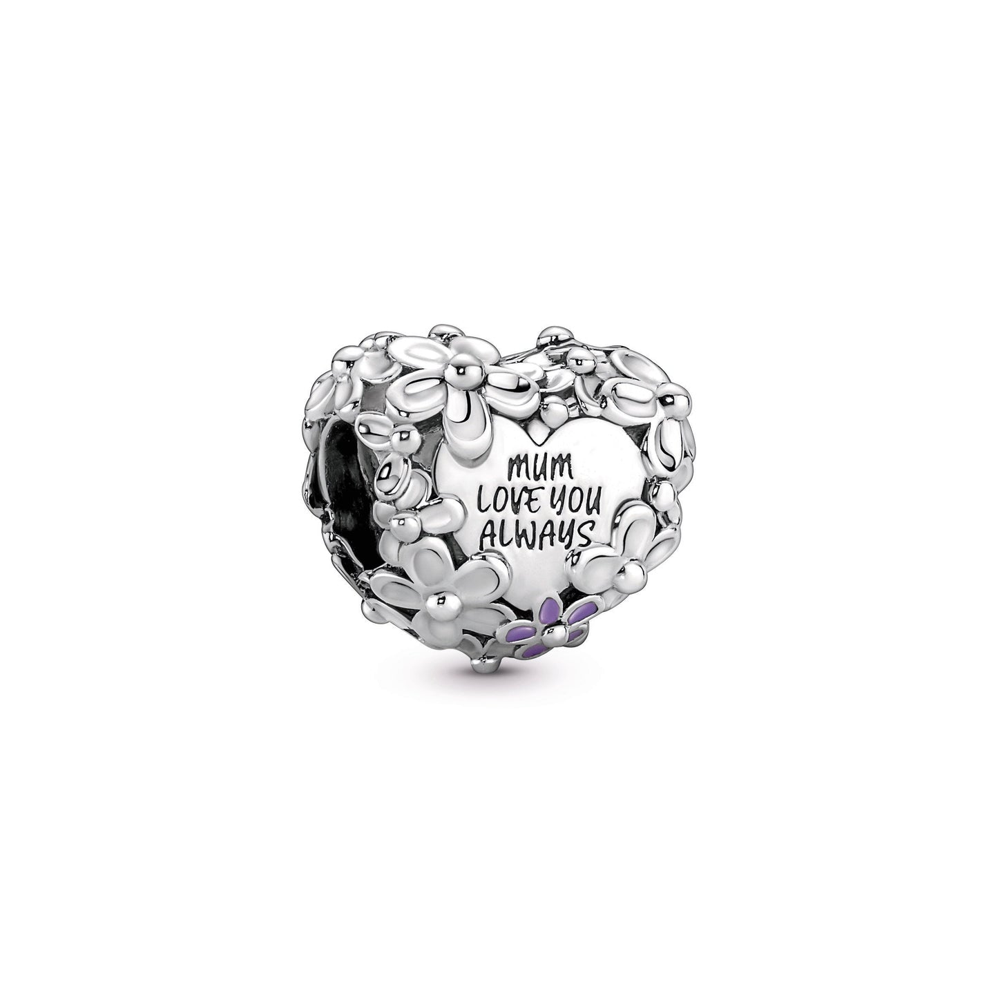 Mum Daisy Heart Charm Premium Fashion Jewelry Gift Collection