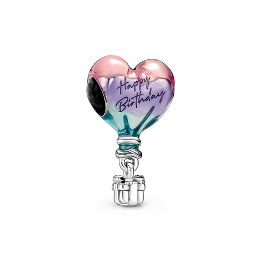 Happy Birthday Hot Air Balloon Charm Premium Fashion Jewelry Gift Collection