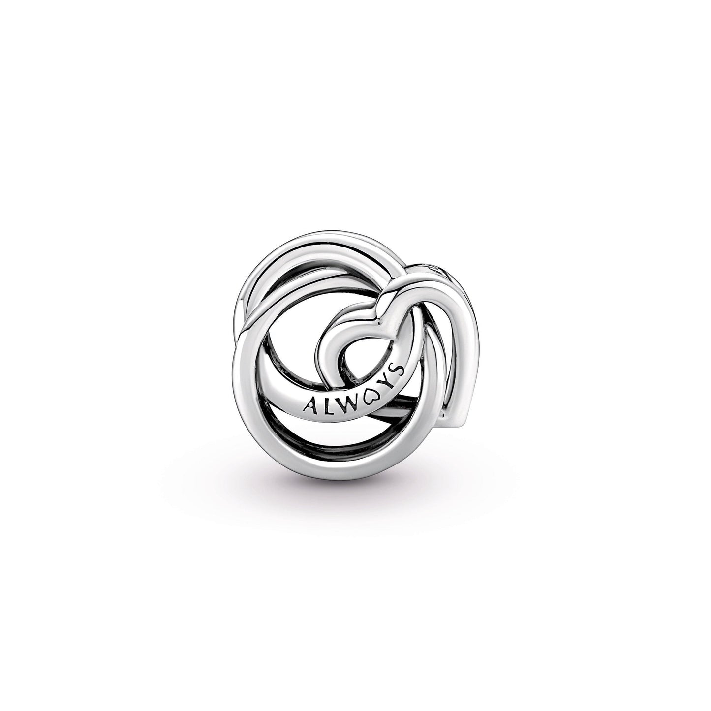 Family Always Encircled Heart Charm Premium Fashion Jewelry Gift Collection