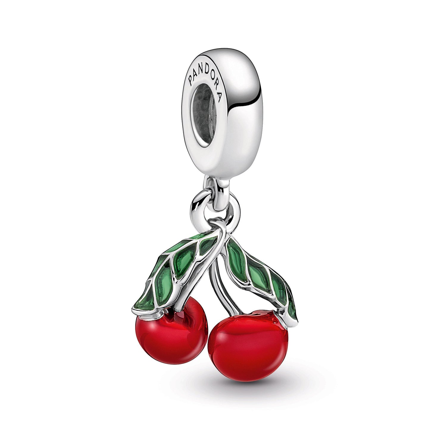 Asymmetrical Cherry Fruit Dangle Charm Premium Fashion Jewelry Gift Collection
