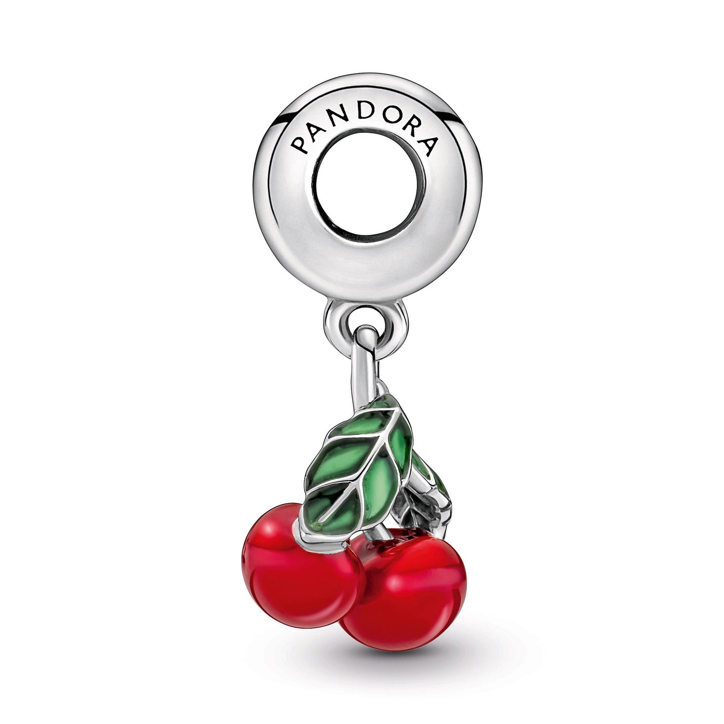 Asymmetrical Cherry Fruit Dangle Charm Premium Fashion Jewelry Gift Collection