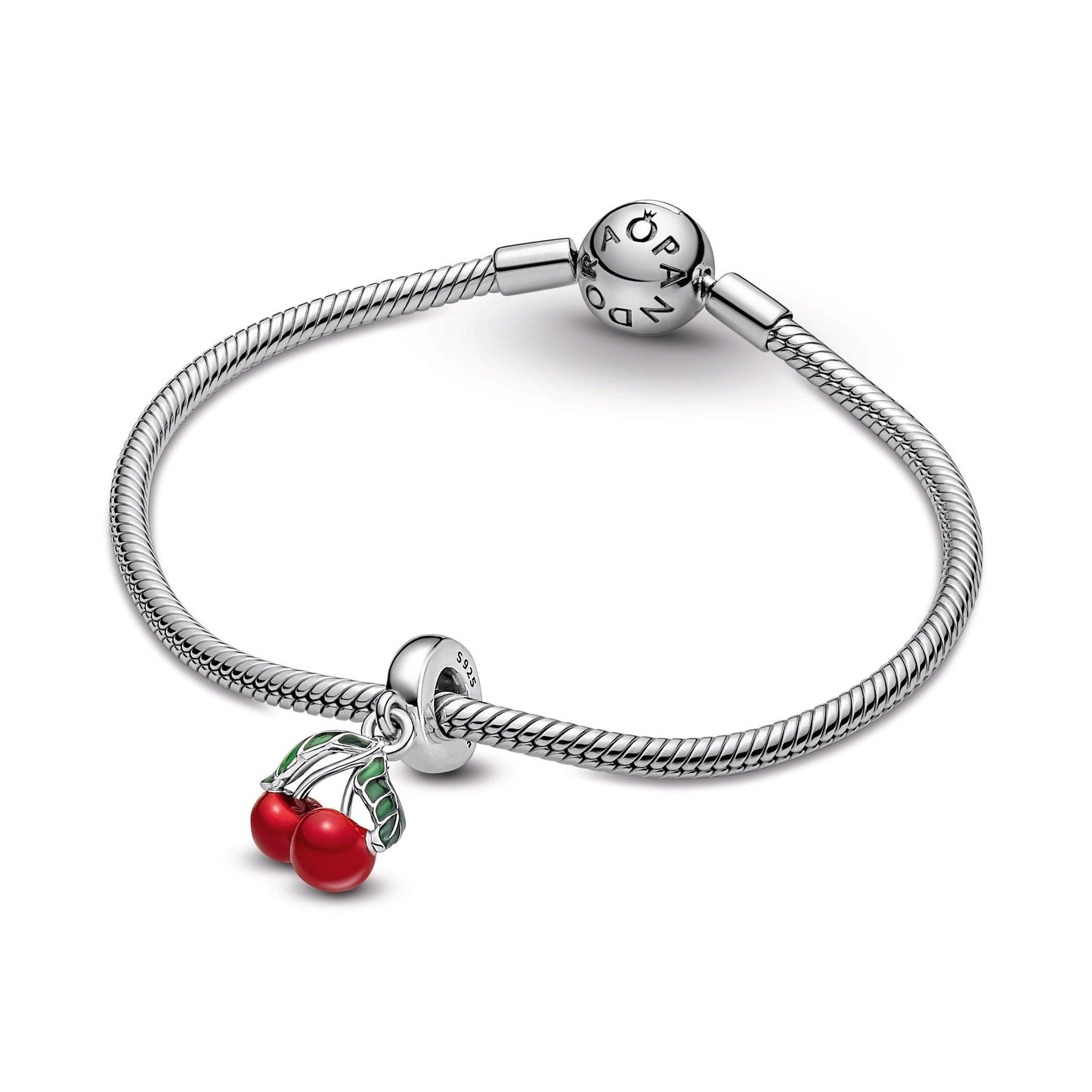 Asymmetrical Cherry Fruit Dangle Charm Premium Fashion Jewelry Gift Collection