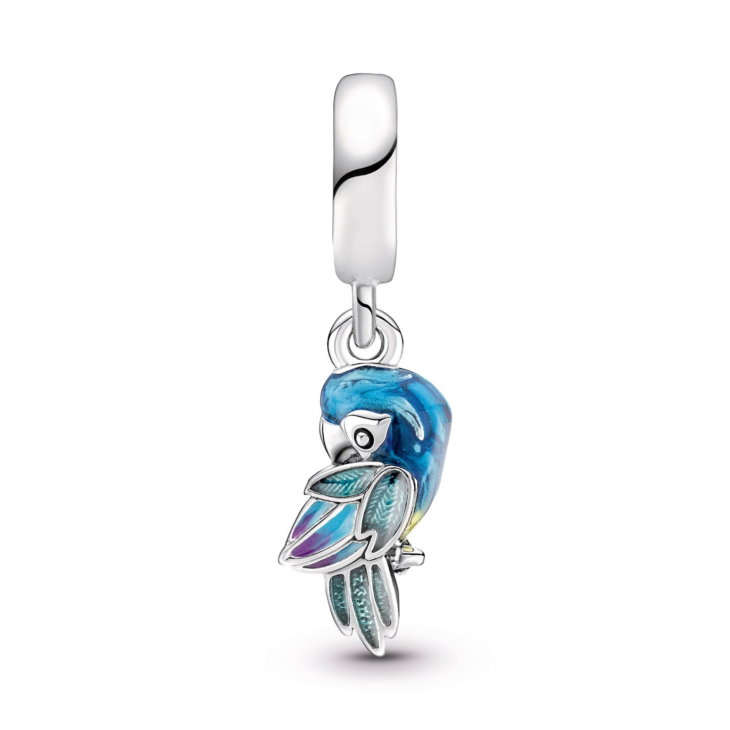 Jungle Paradise Parrot Dangle Charm Premium Fashion Jewelry Gift Collection