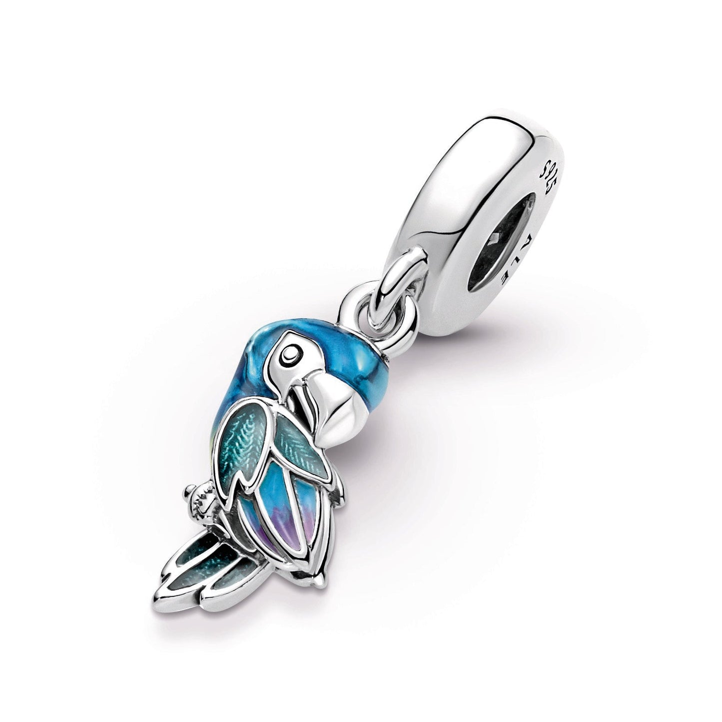 Jungle Paradise Parrot Dangle Charm Premium Fashion Jewelry Gift Collection