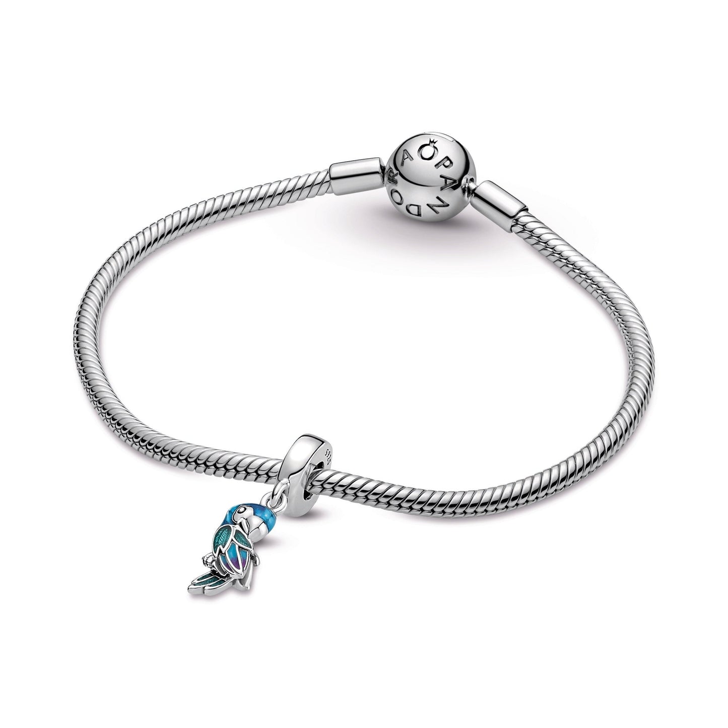 Jungle Paradise Parrot Dangle Charm Premium Fashion Jewelry Gift Collection