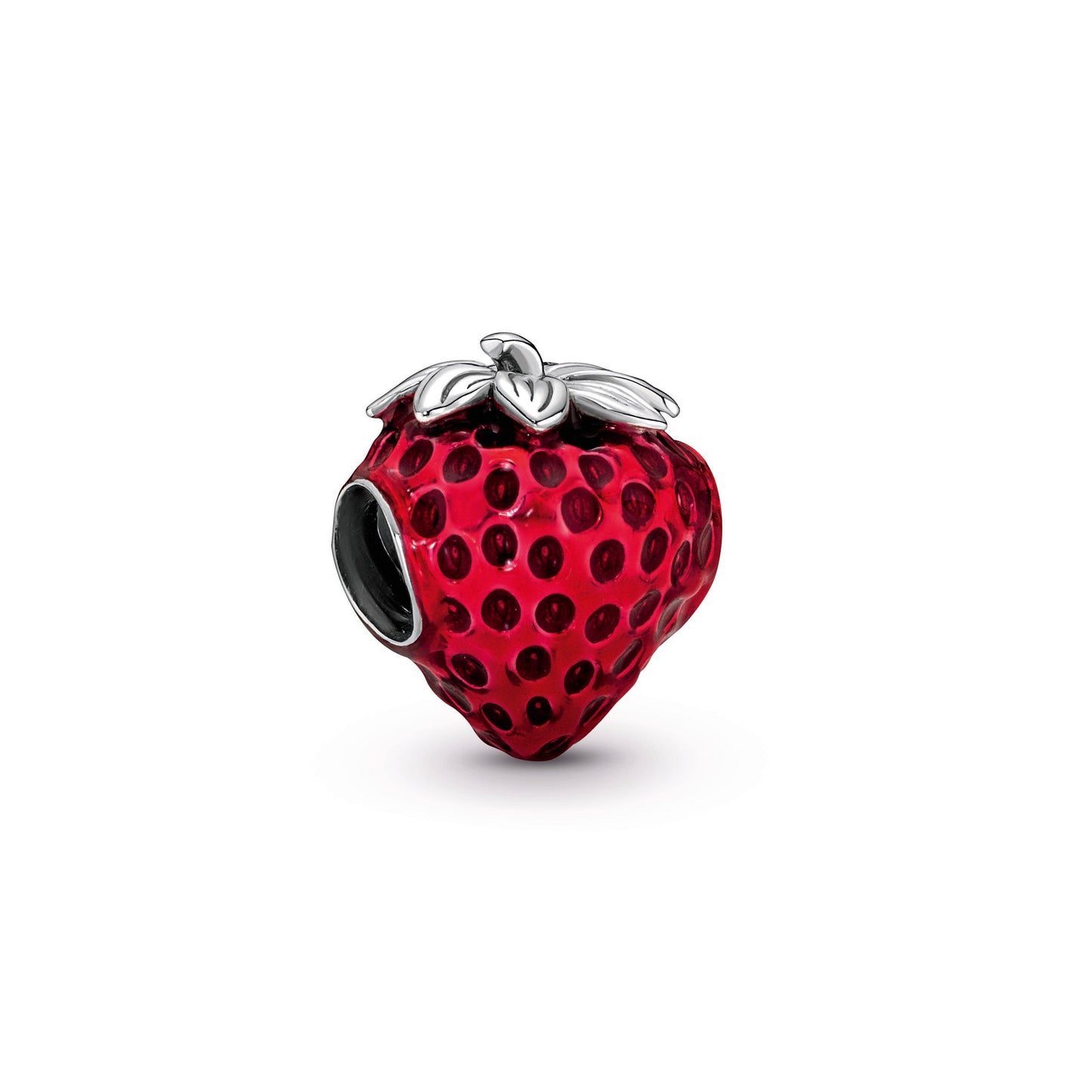 Seeded Strawberry Fruit Charm Premium Fashion Jewelry Gift Collection
