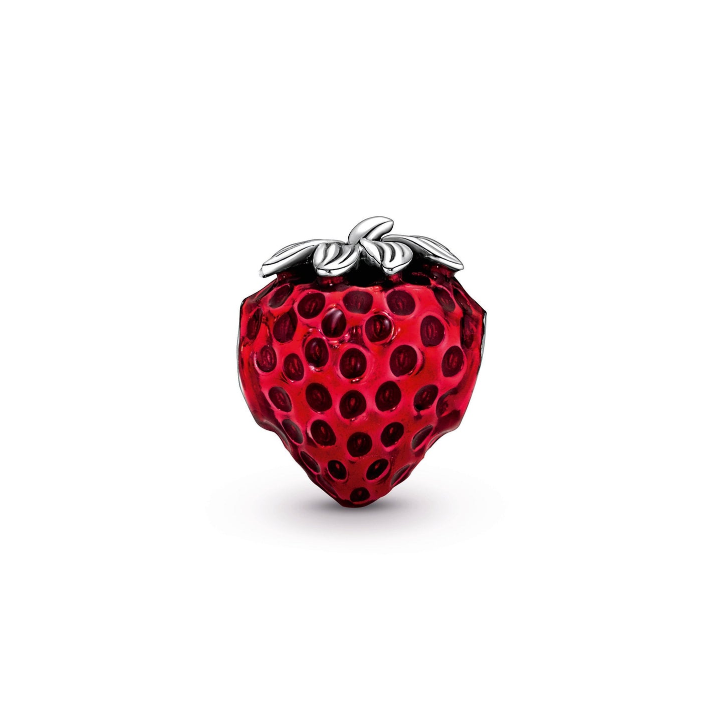 Seeded Strawberry Fruit Charm Premium Fashion Jewelry Gift Collection