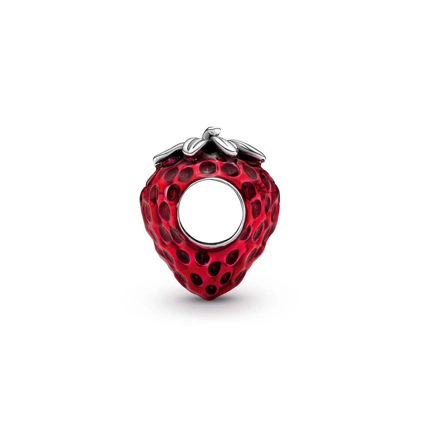 Seeded Strawberry Fruit Charm Premium Fashion Jewelry Gift Collection