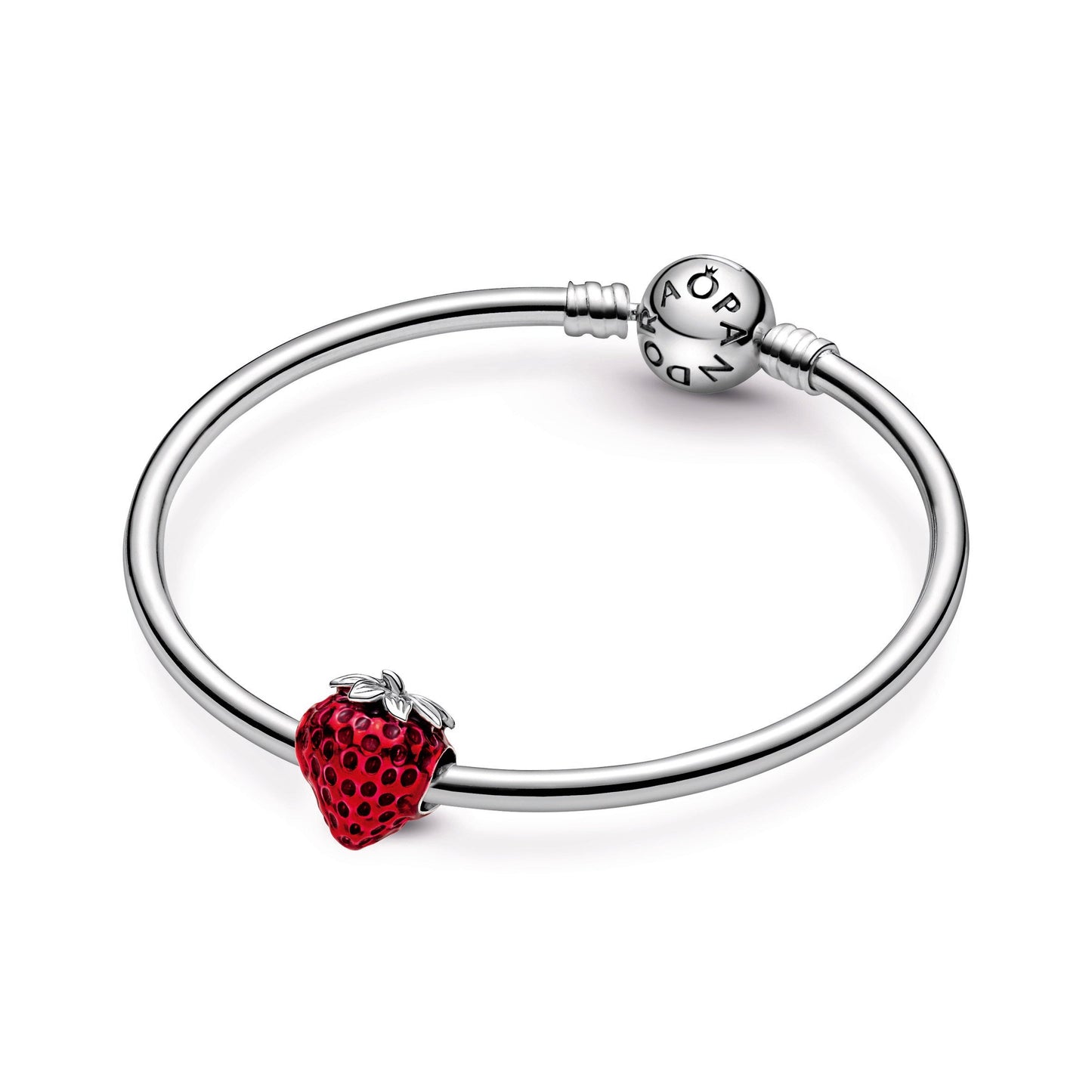 Seeded Strawberry Fruit Charm Premium Fashion Jewelry Gift Collection