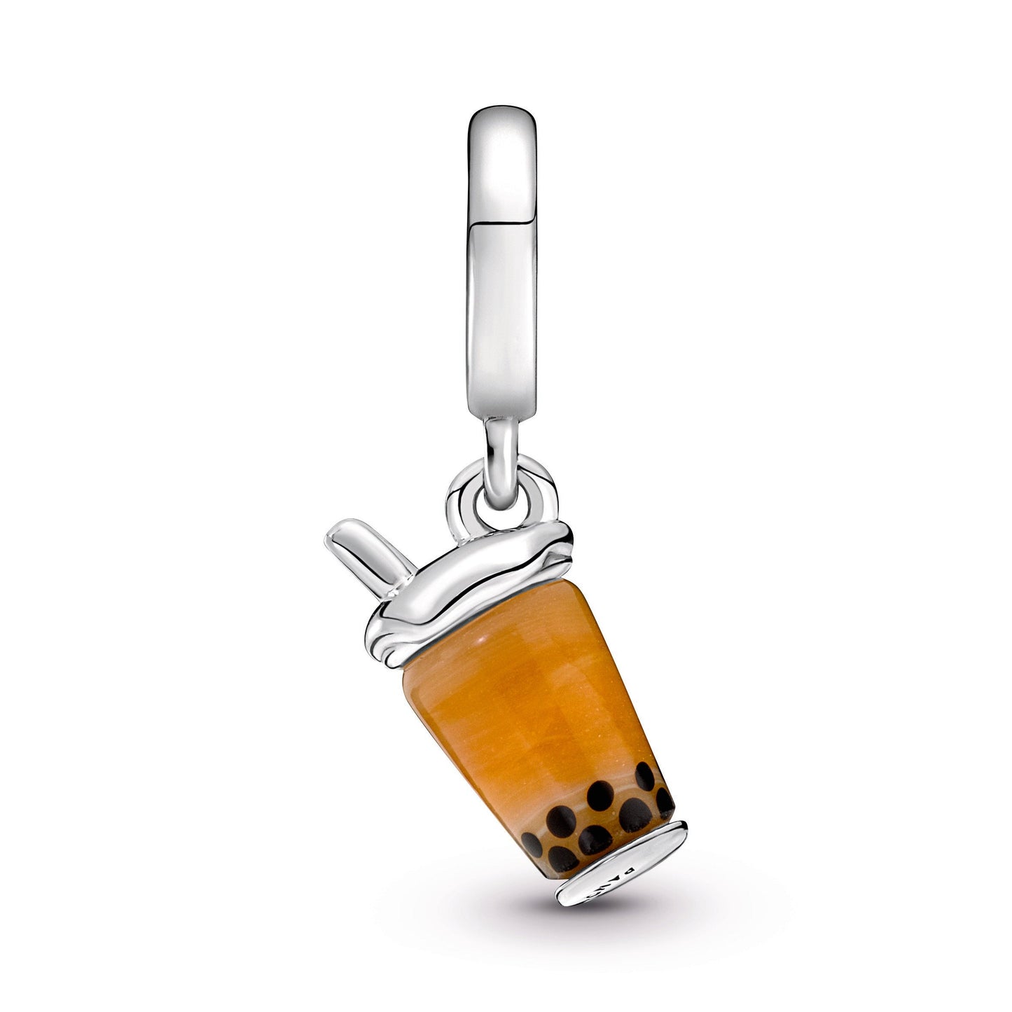 Murano Glass Bubble Tea Dangle Charm Premium Fashion Jewelry Gift Collection