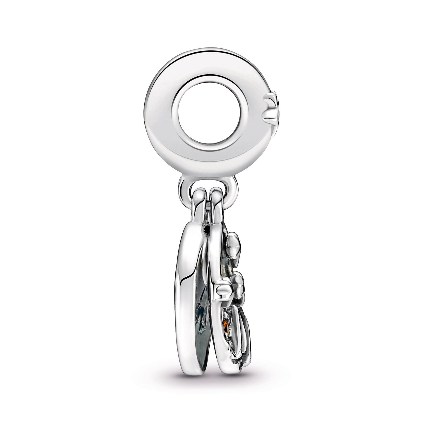 Camping Night Sky Double Dangle Charm Premium Fashion Jewelry Gift Collection