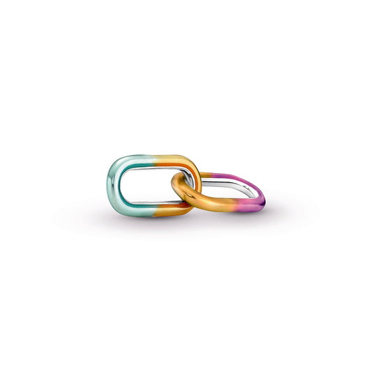 Pandora ME Styling Tie-dye Double Link Premium Fashion Jewelry Gift Collection