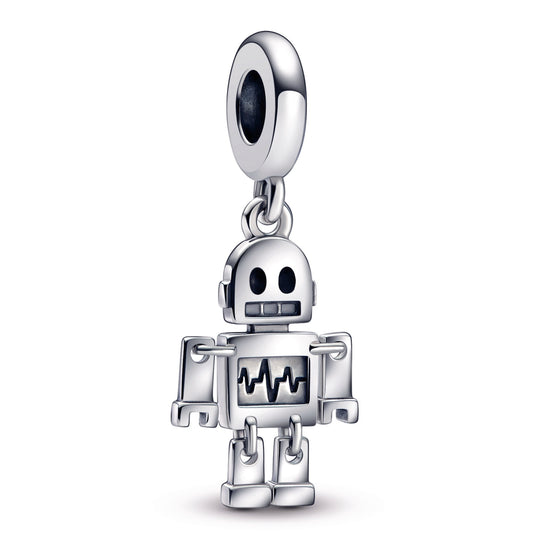 Bestie Bot Robot Dangle Charm Premium Fashion Jewelry Gift Collection