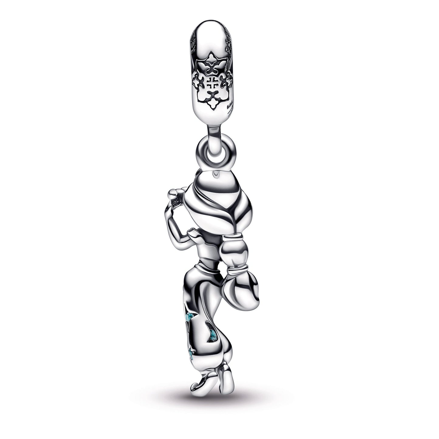 Disney Aladdin Princess Jasmine Dangle Charm Premium Fashion Jewelry Gift Collection