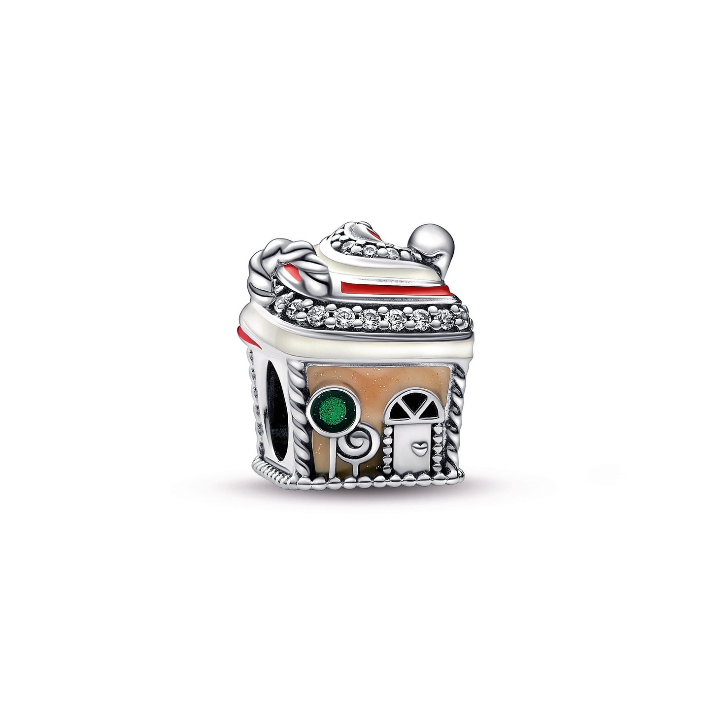 Festive Gingerbread House Charm Premium Fashion Jewelry Gift Collection