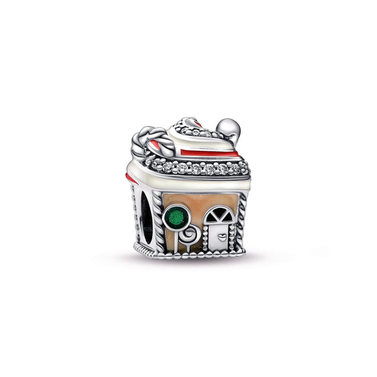 Festive Gingerbread House Charm Premium Fashion Jewelry Gift Collection