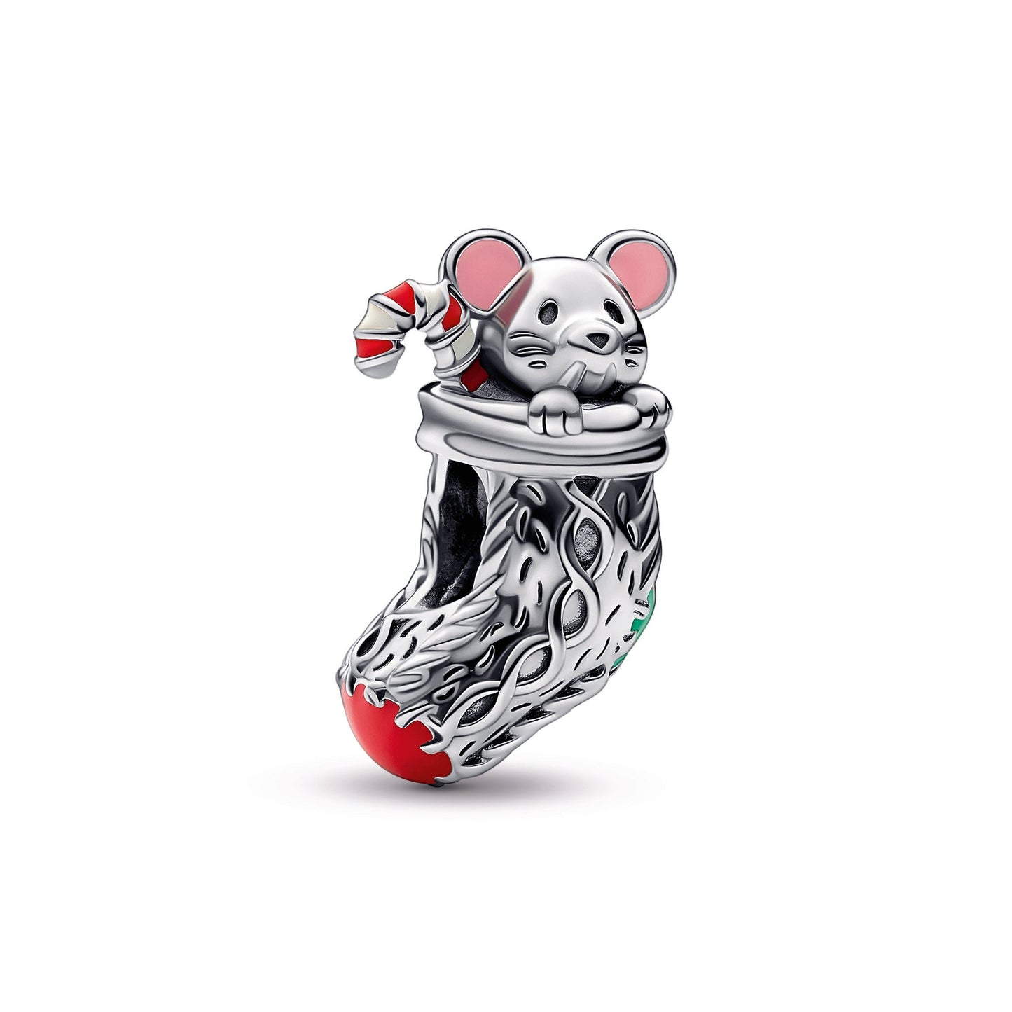 Festive Mouse & Stocking Charm Premium Fashion Jewelry Gift Collection