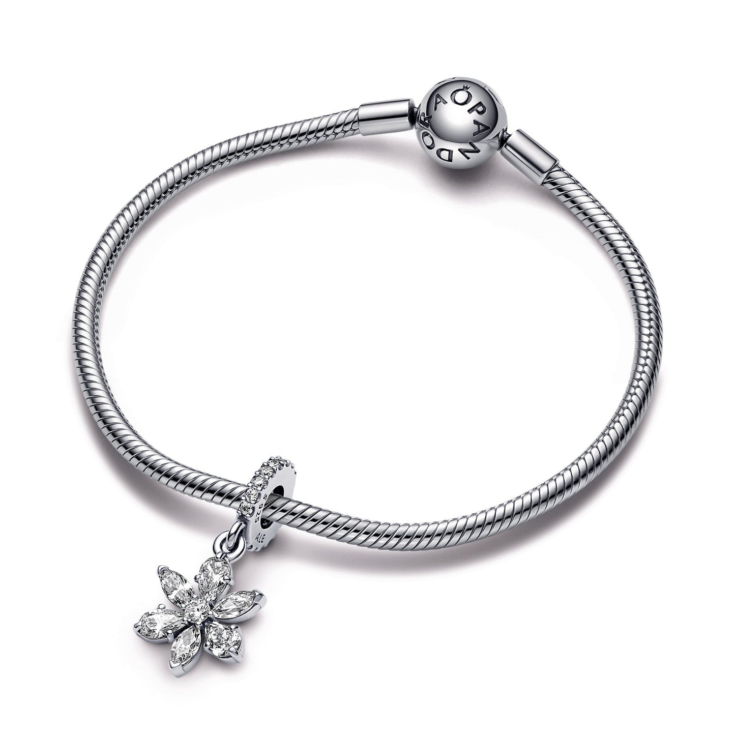 Sparkling Herbarium Cluster Dangle Charm Premium Fashion Jewelry Gift Collection